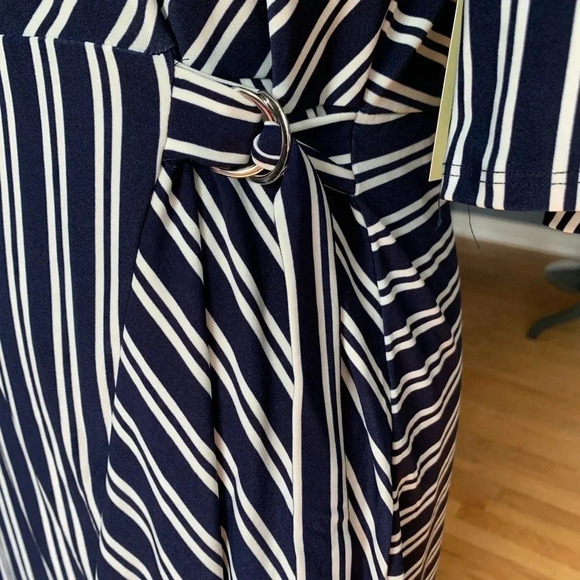 COPY - **NEW TACERA Striped Fit and Flare Dress - Picture 5 of 10